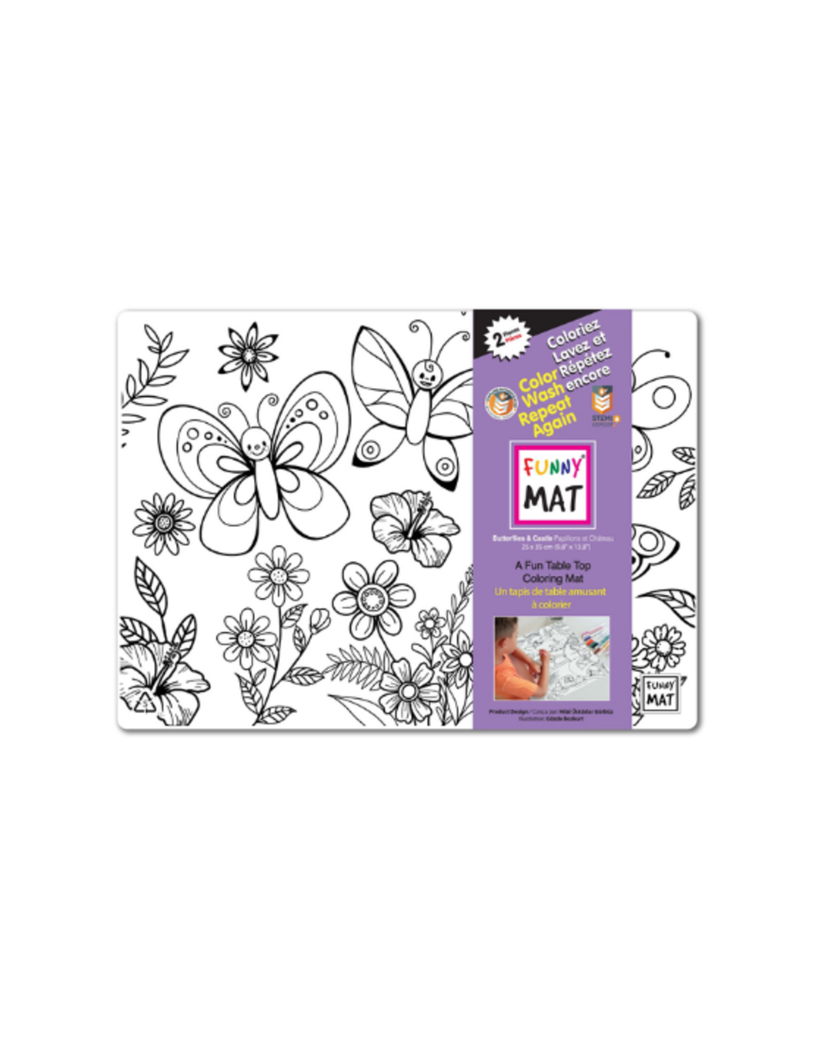 Funny Mat Funny Mat - Butterflies - Small