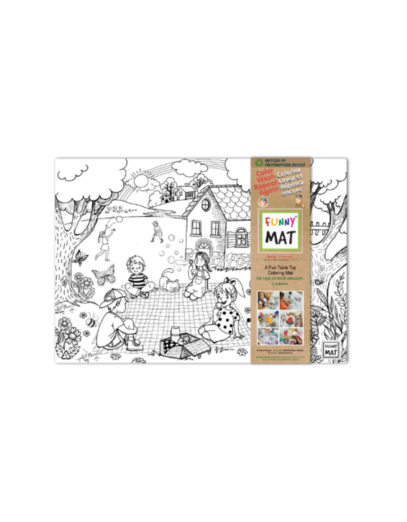 Funny Mat Funny Mat - Clear Mat - Spring