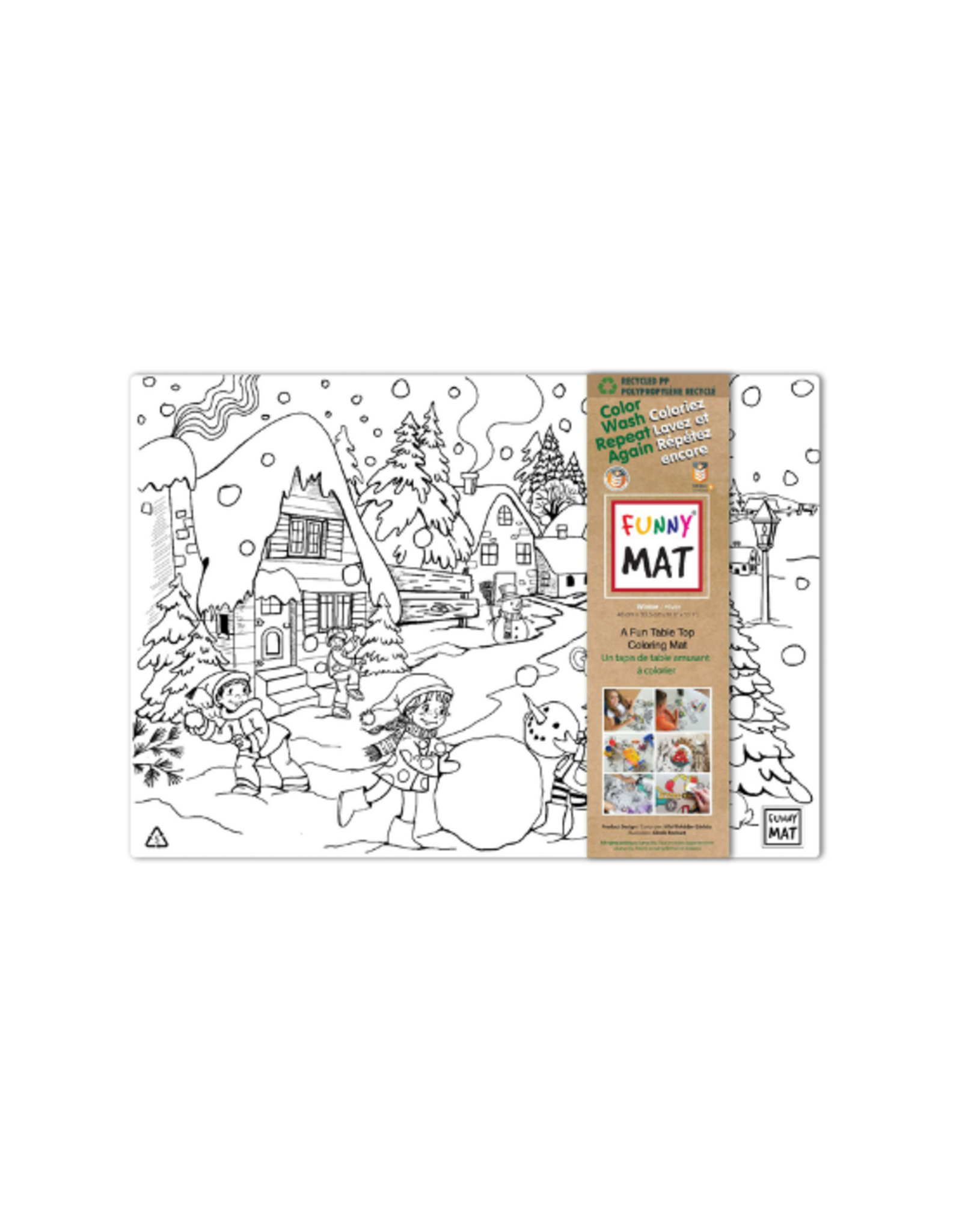 Funny Mat Funny Mat - Clear Mat - Winter