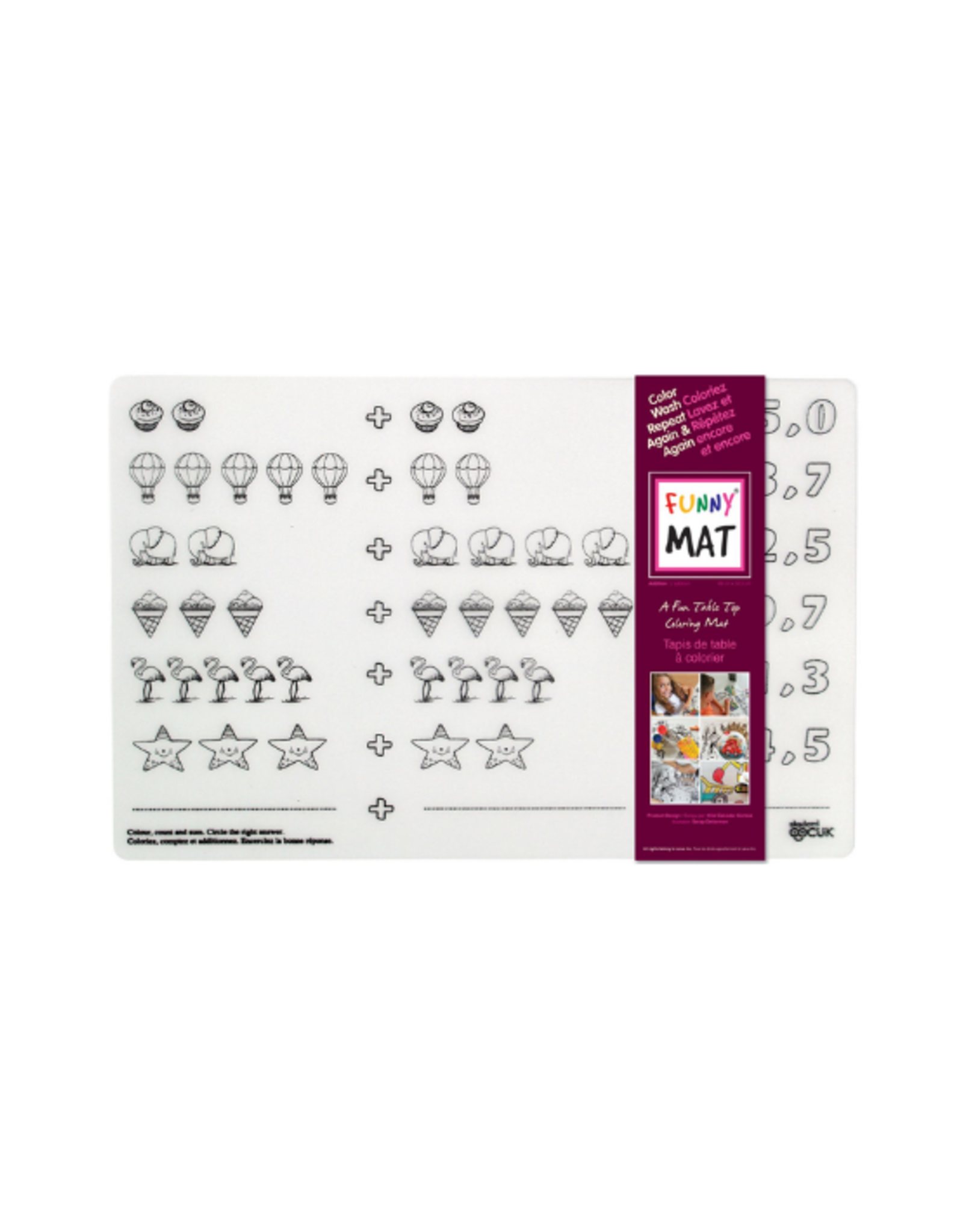 Funny Mat Funny Mat - Clear Mat - Addition