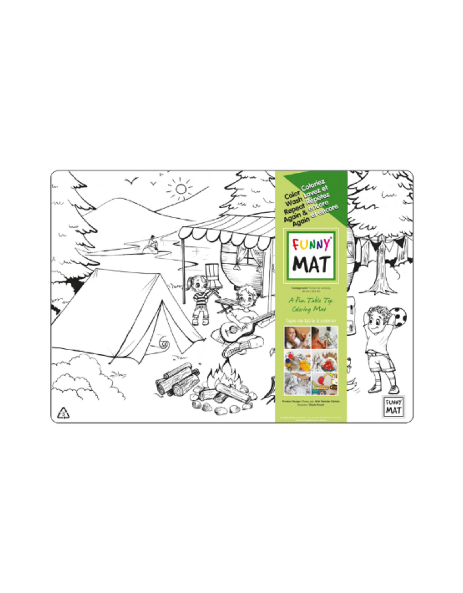Funny Mat Funny Mat - Clear Mat - Camping