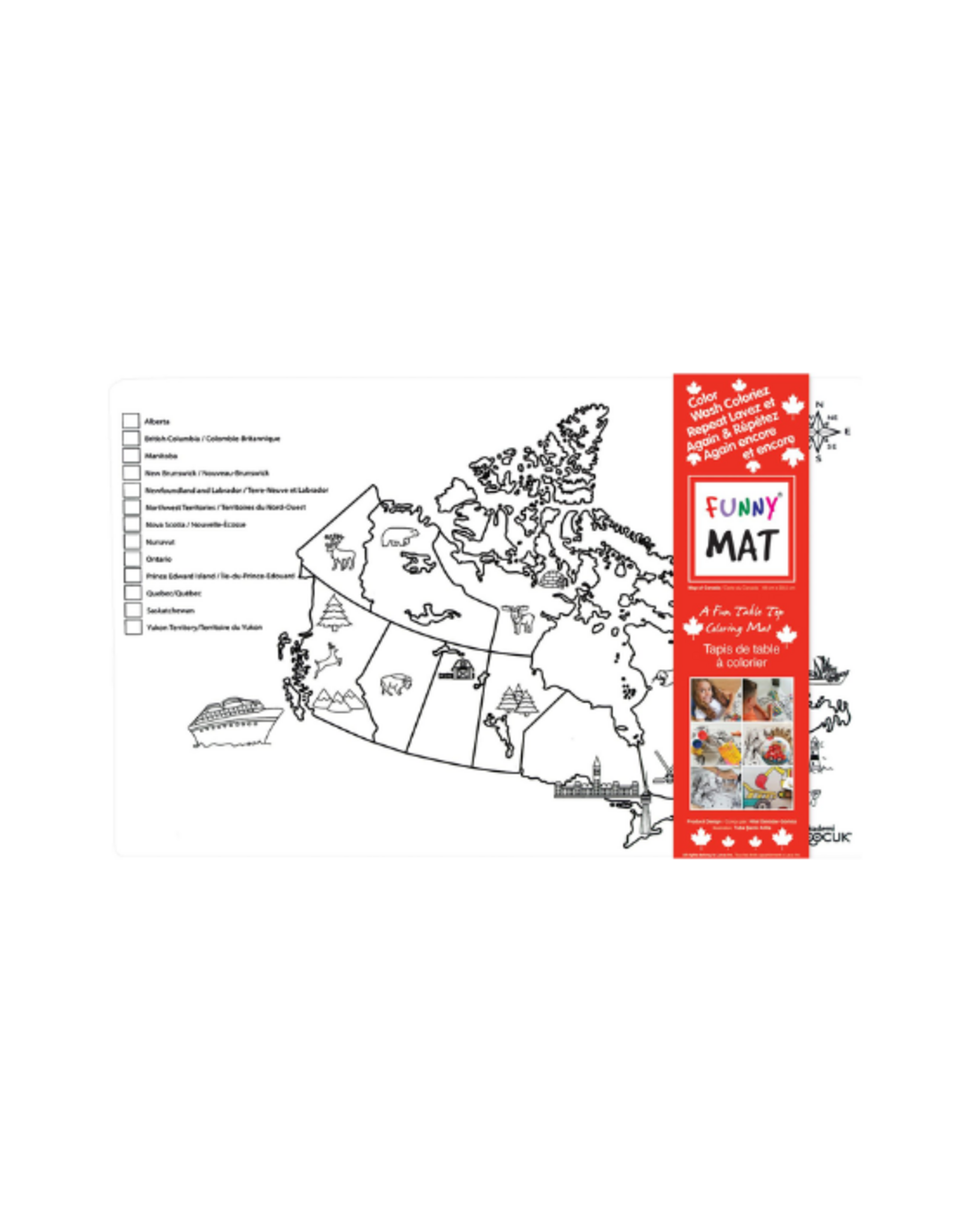 Funny Mat Funny Mat - Clear Mat - Canada