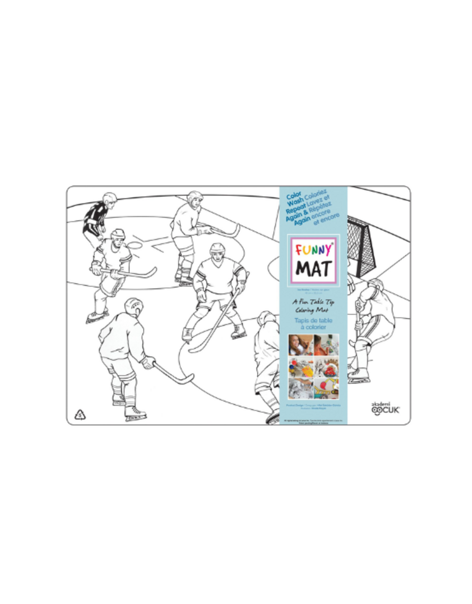 Funny Mat Funny Mat - Clear Mat - Hockey