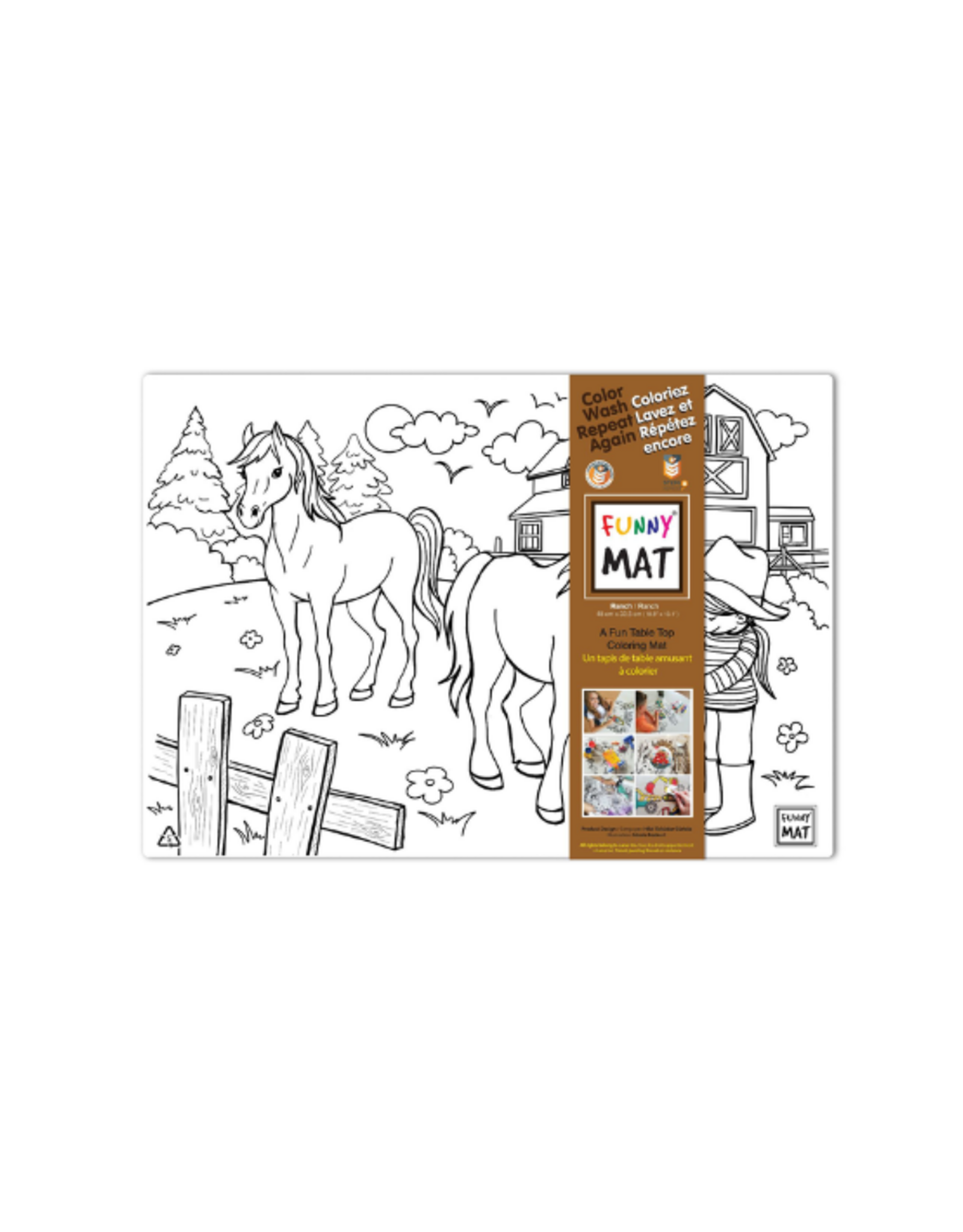 Funny Mat Funny Mat - Clear Mat - Ranch