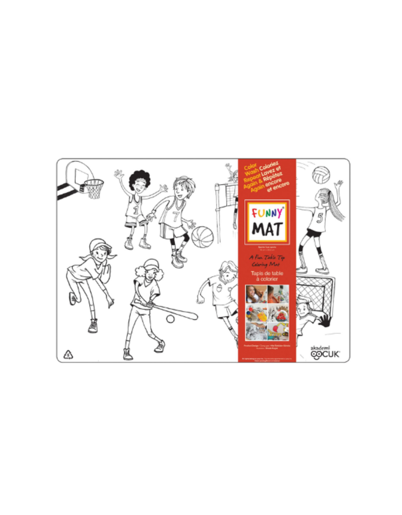 Funny Mat Funny Mat - Clear Mat - Sports