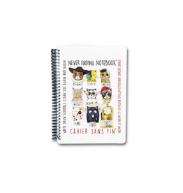 Funny Mat Never Ending Notebook Small