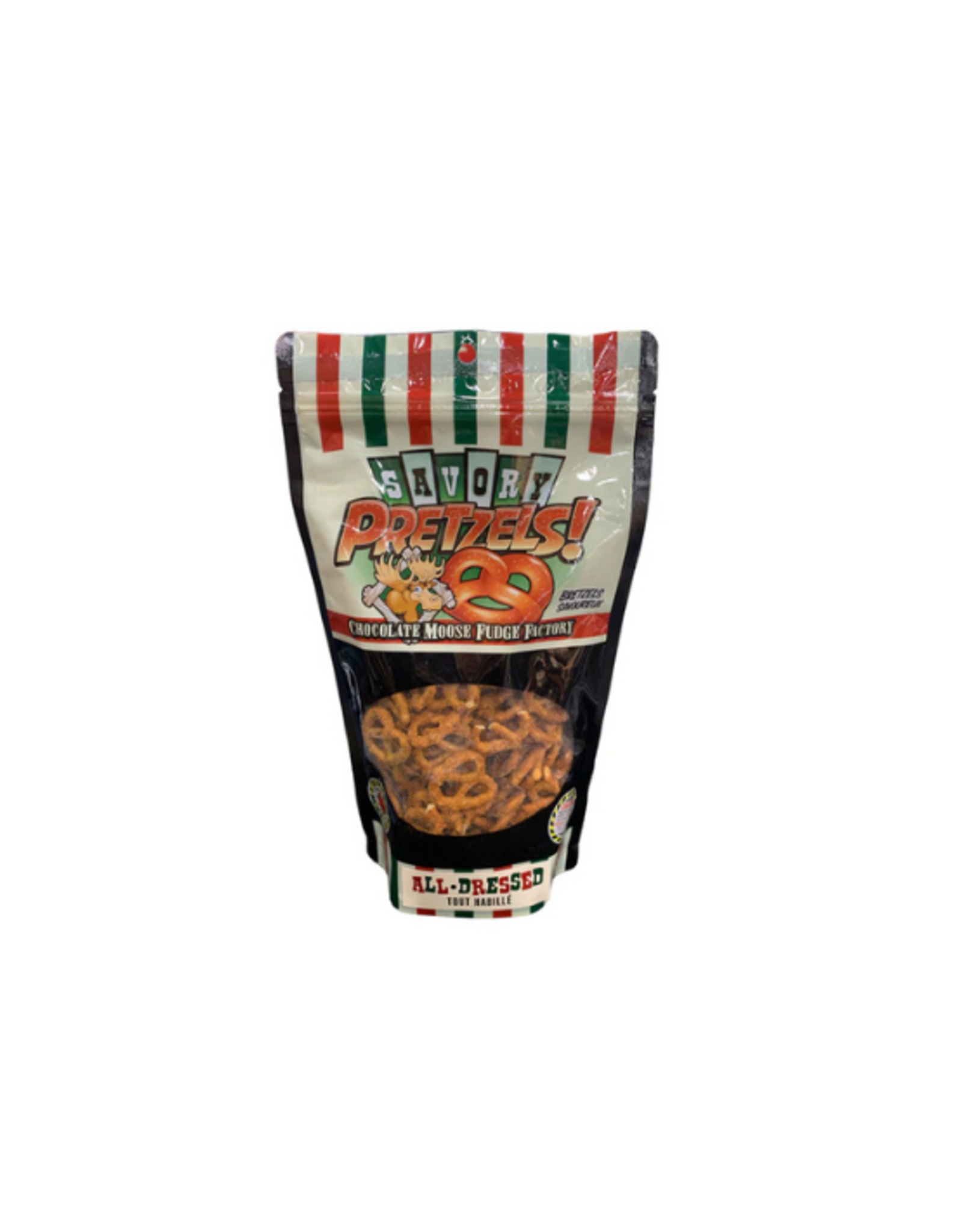 Chocolate Moose Fudge Factory Chocolate Moose Fudge Factory - All Dressed Savory Pretzels