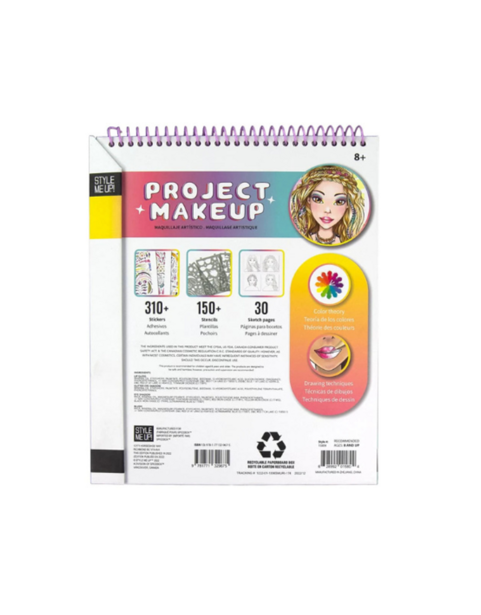 SpiceBox SpiceBox - Style Me Up Art Project Makeup