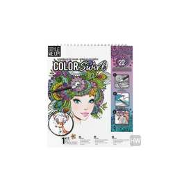 SpiceBox Style Me Up Art Color Swirl
