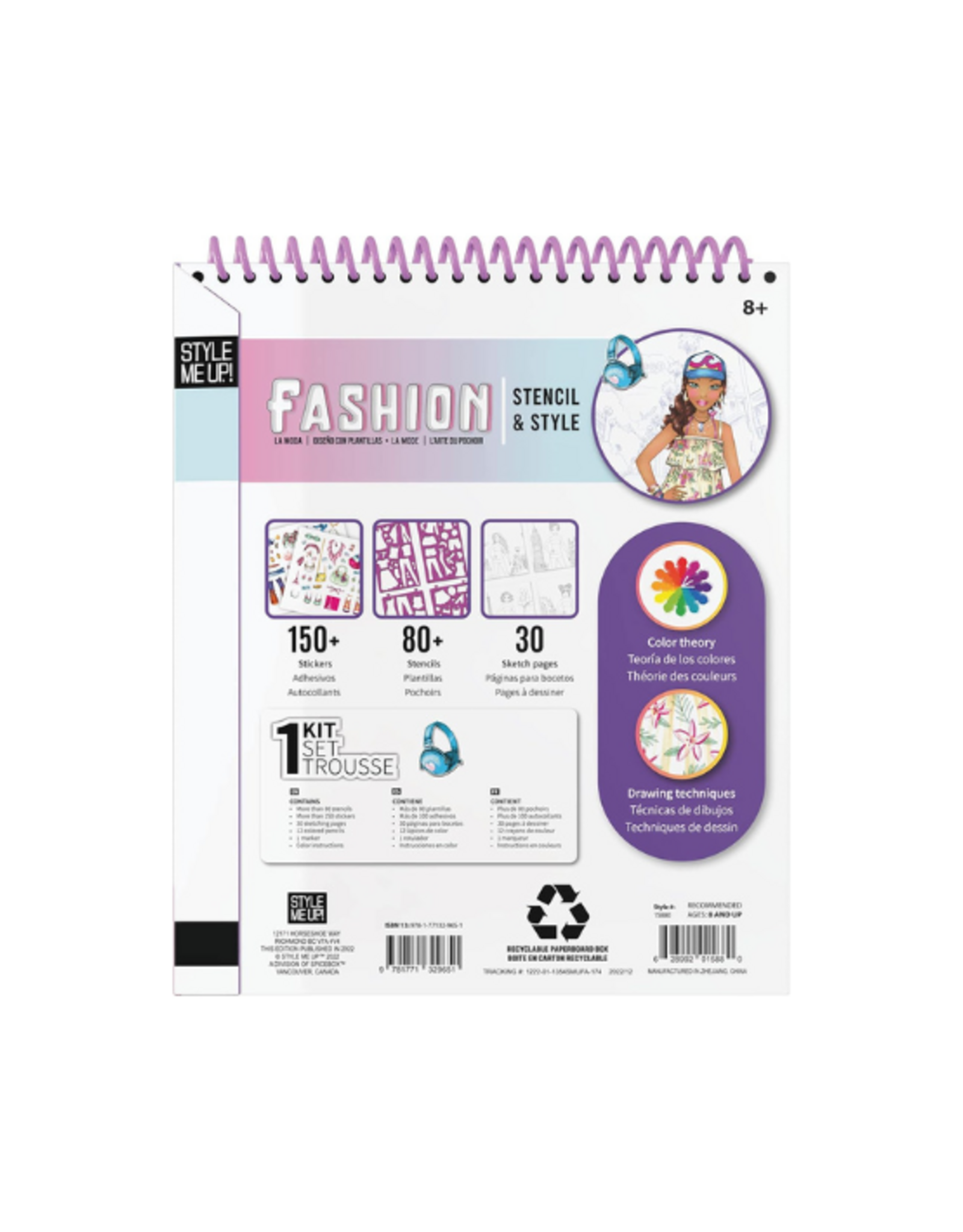 SpiceBox SpiceBox - Style Me Up Art Fashion Stencil