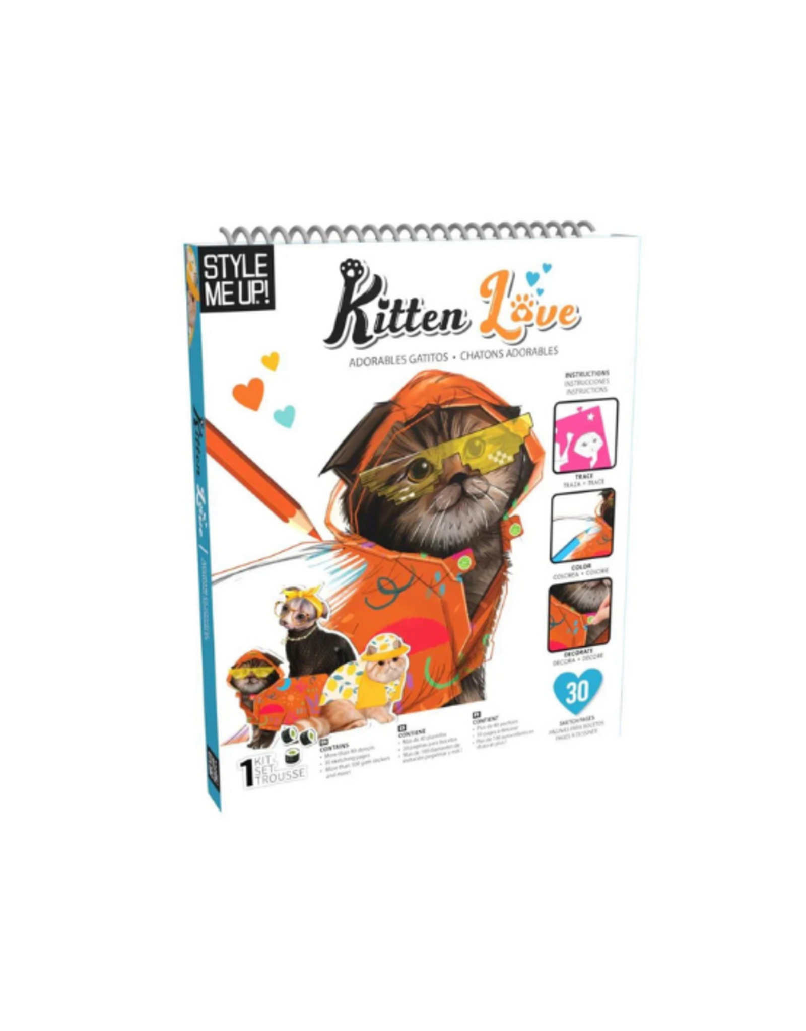 SpiceBox SpiceBox - Style Me Up Art Kitten Love