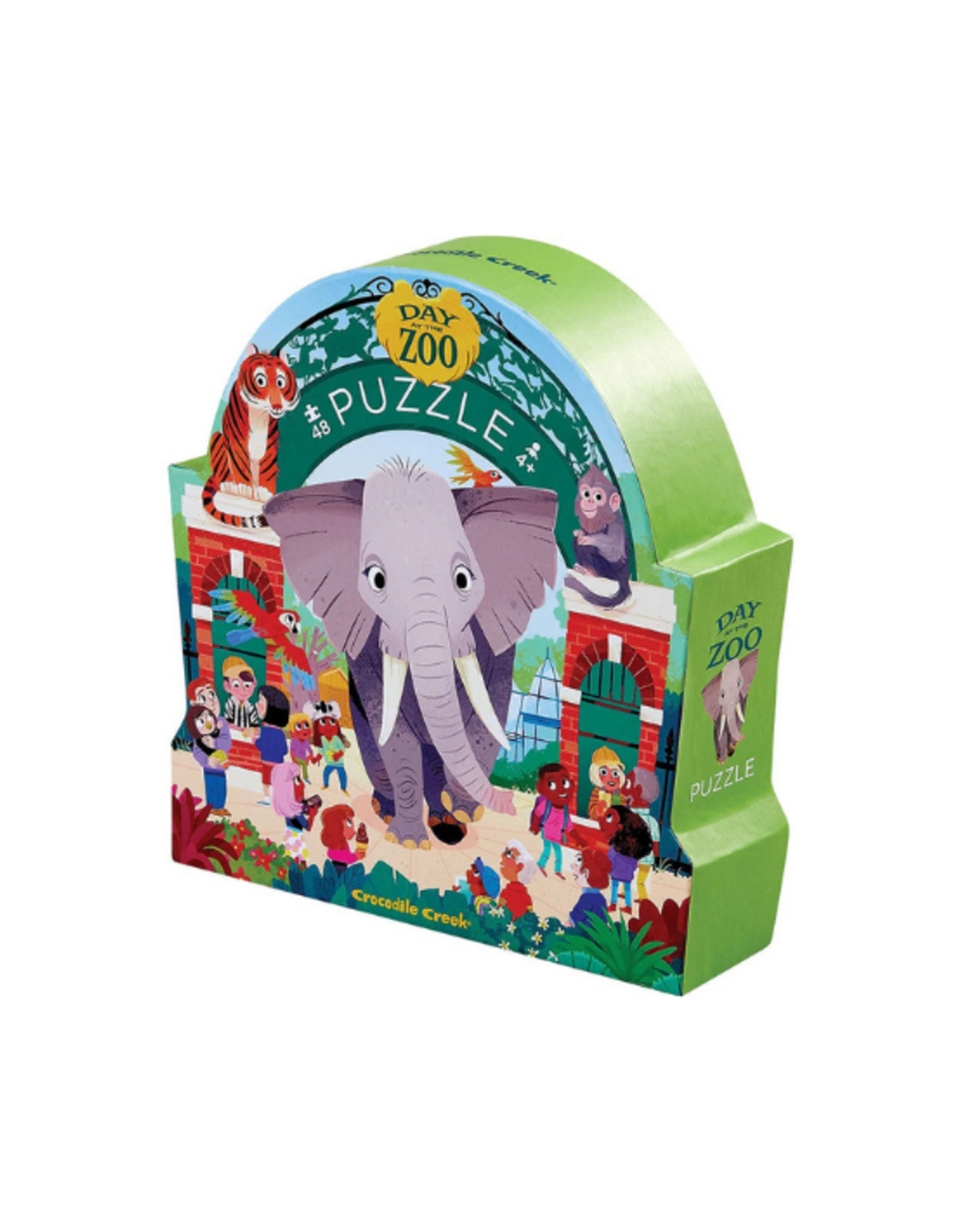 Crocodile Creek - 48pcs - Day at the Zoo