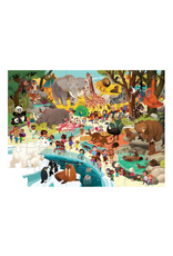 Crocodile Creek - 48pcs - Day at the Zoo