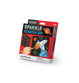 Galaxy Sparkle Scratch Art