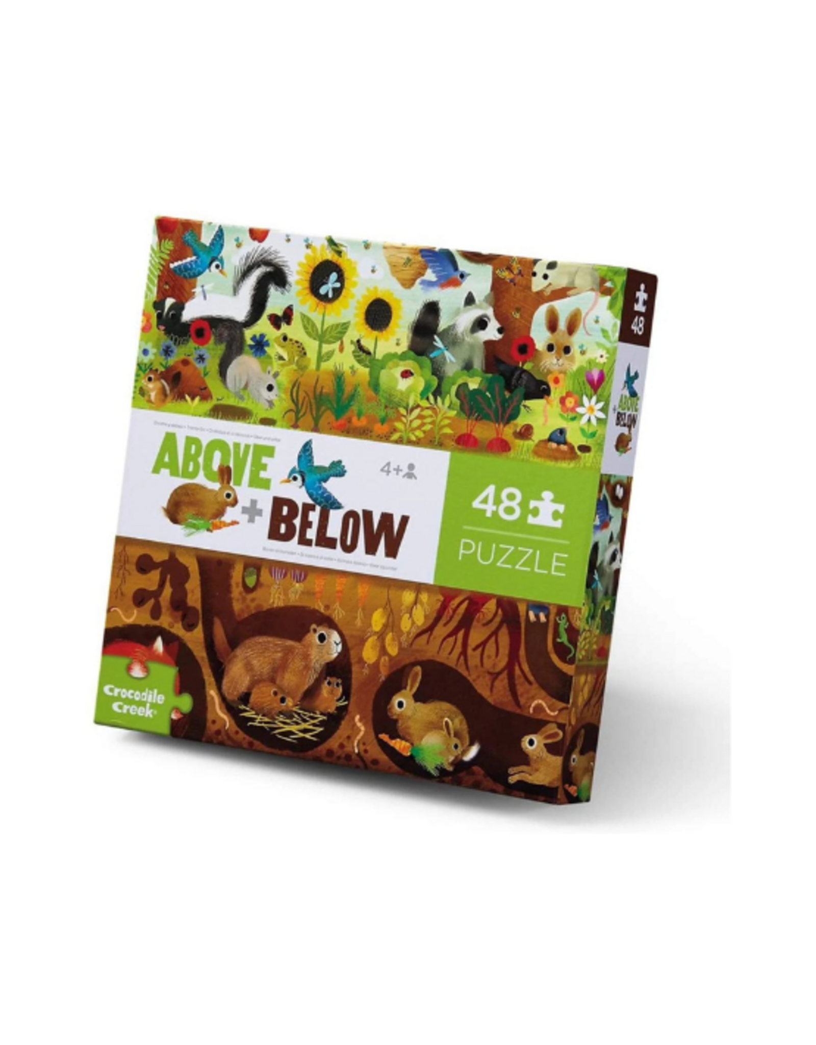 Crocodile Creek - 48pcs - Above & Below Backyard Discovery