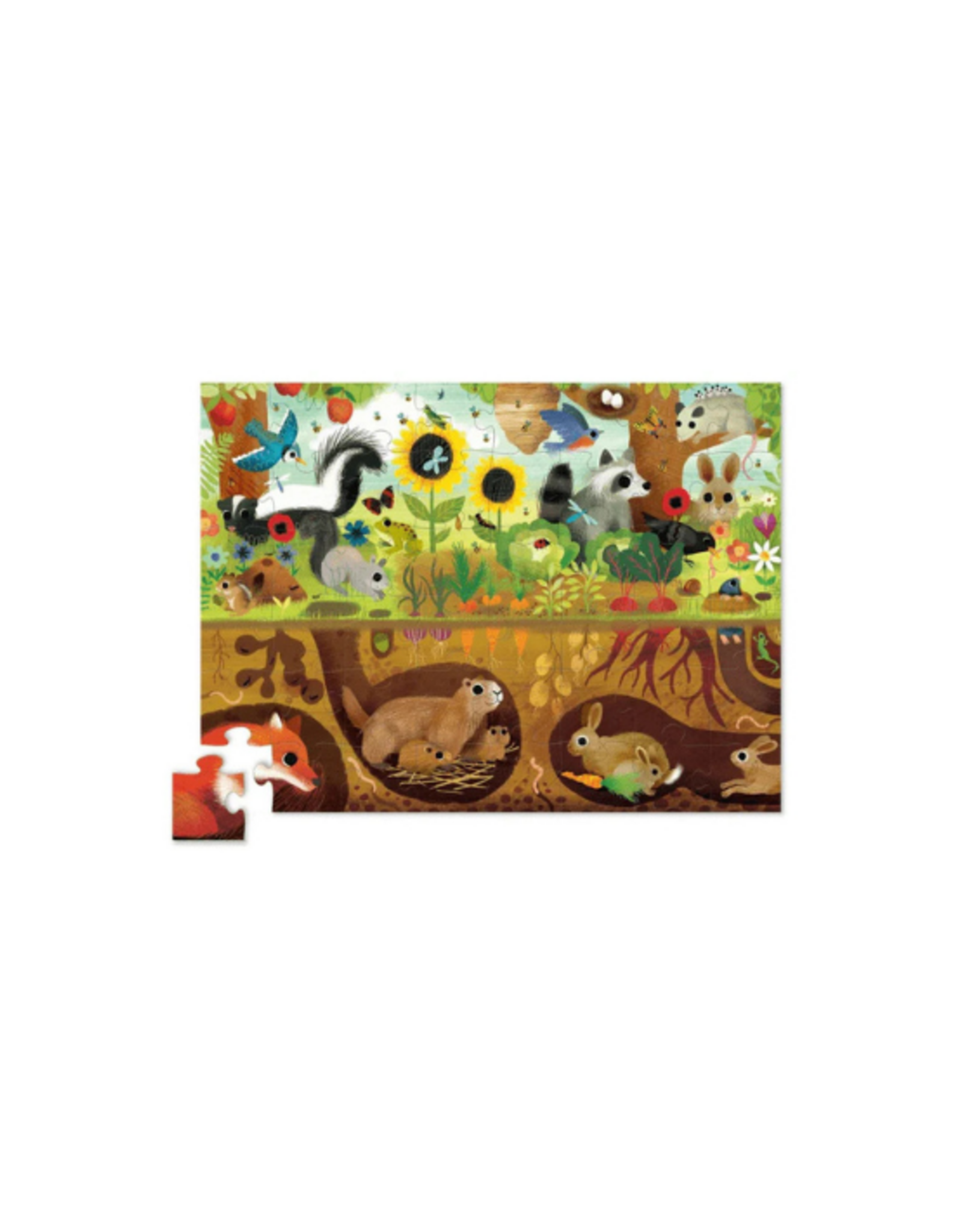 Crocodile Creek - 48pcs - Above & Below Backyard Discovery