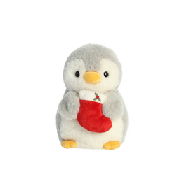 Aurora PomPom Penguin™ 8" Pompom With Stocking