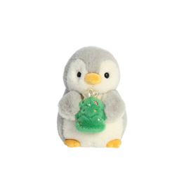 Aurora PomPom Penguin™ 8" Pompom With Christmas Tree