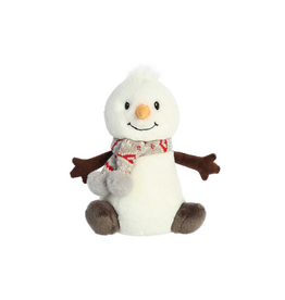 Aurora Holiday Land of Lils 10" Wren Snowman With Scarf Aurora Holiday Land of Lils 10" Wren Snowman With Scarf