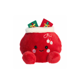 Aurora Palm Pals 5" Velvet Santa Bag Aurora Palm Pals 5" Velvet Santa Bag