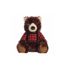 Aurora Holiday 13" Winter Cabin Crew Bear Aurora Holiday 13" Winter Cabin Crew Bear