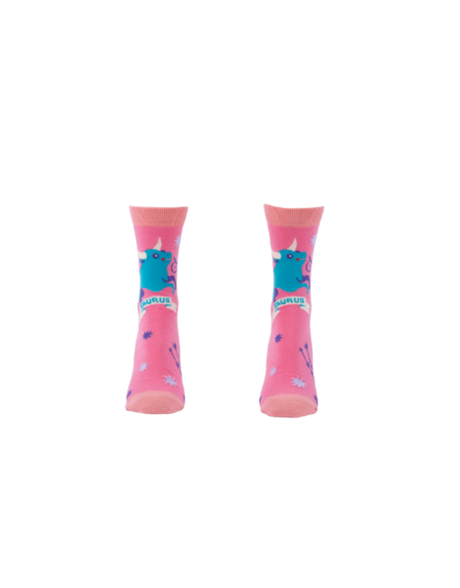 Sock It To Me Sock It To Me - Taurus Greeting Card with Socks