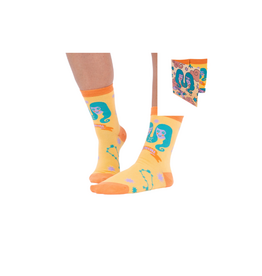 Sock It To Me Gemini Greeting Card with Socks Sock It To Me Gemini Greeting Card with Socks