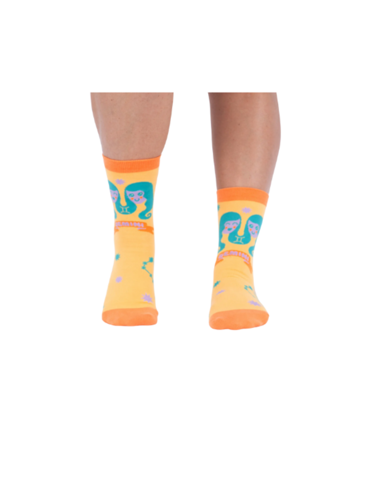 Sock It To Me Sock It To Me - Gemini Greeting Card with Socks