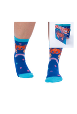 Sock It To Me Sock It To Me - Cancer Greeting Card with Socks