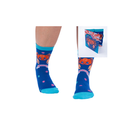 Sock It To Me Cancer Greeting Card with Socks Sock It To Me Cancer Greeting Card with Socks