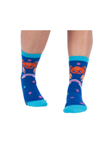 Sock It To Me Sock It To Me - Cancer Greeting Card with Socks