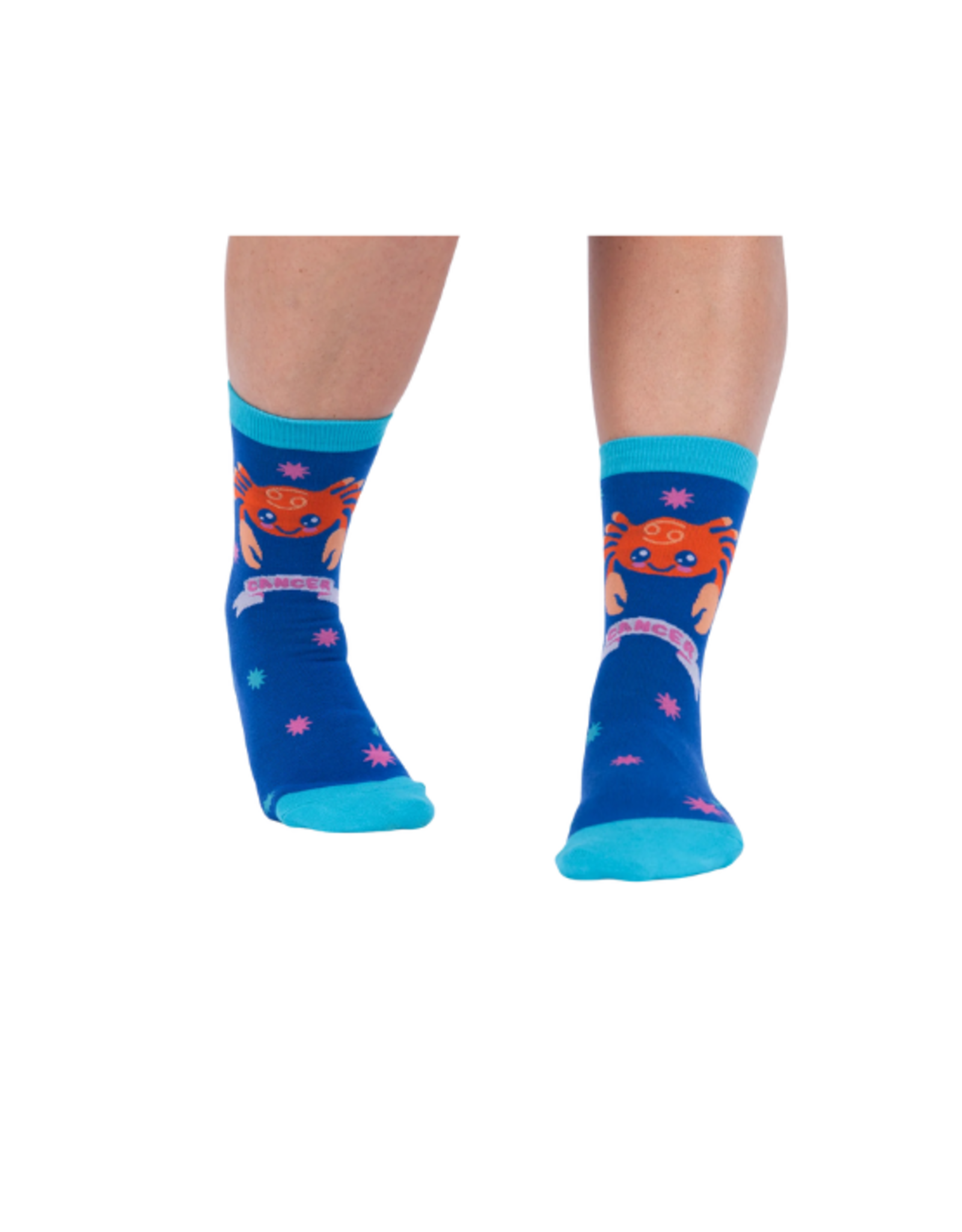 Sock It To Me Sock It To Me - Cancer Greeting Card with Socks