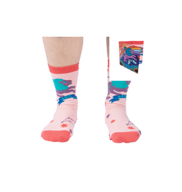 Sock It To Me Leo Greeting Card with Socks Sock It To Me Leo Greeting Card with Socks