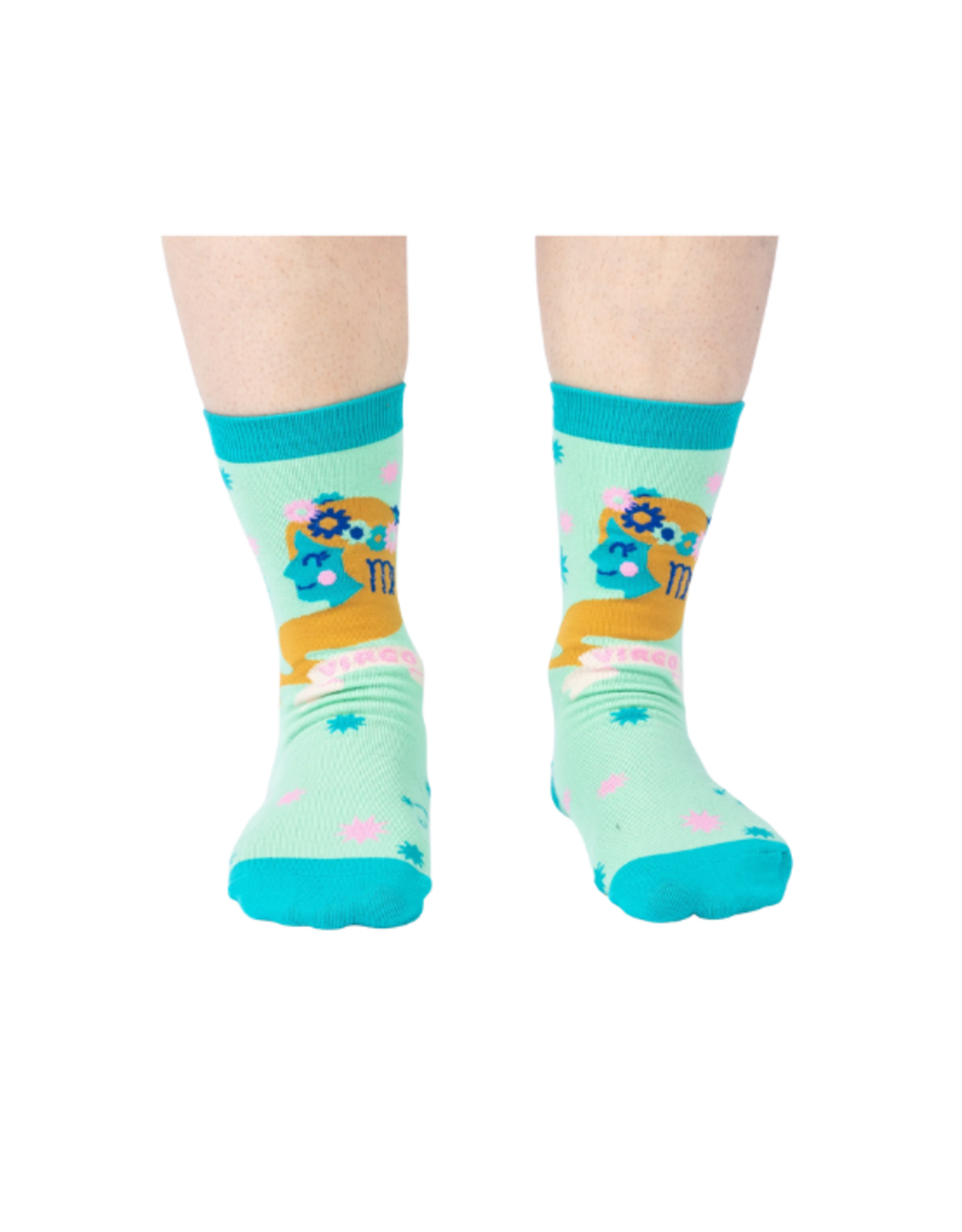 Sock It To Me Sock It To Me - Virgo Greeting Card with Socks