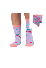 Sock It To Me Sock It To Me - Libra Greeting Card with Socks