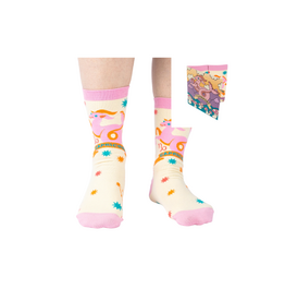 Sock It To Me Capricorn Greeting Card with Socks Sock It To Me Capricorn Greeting Card with Socks