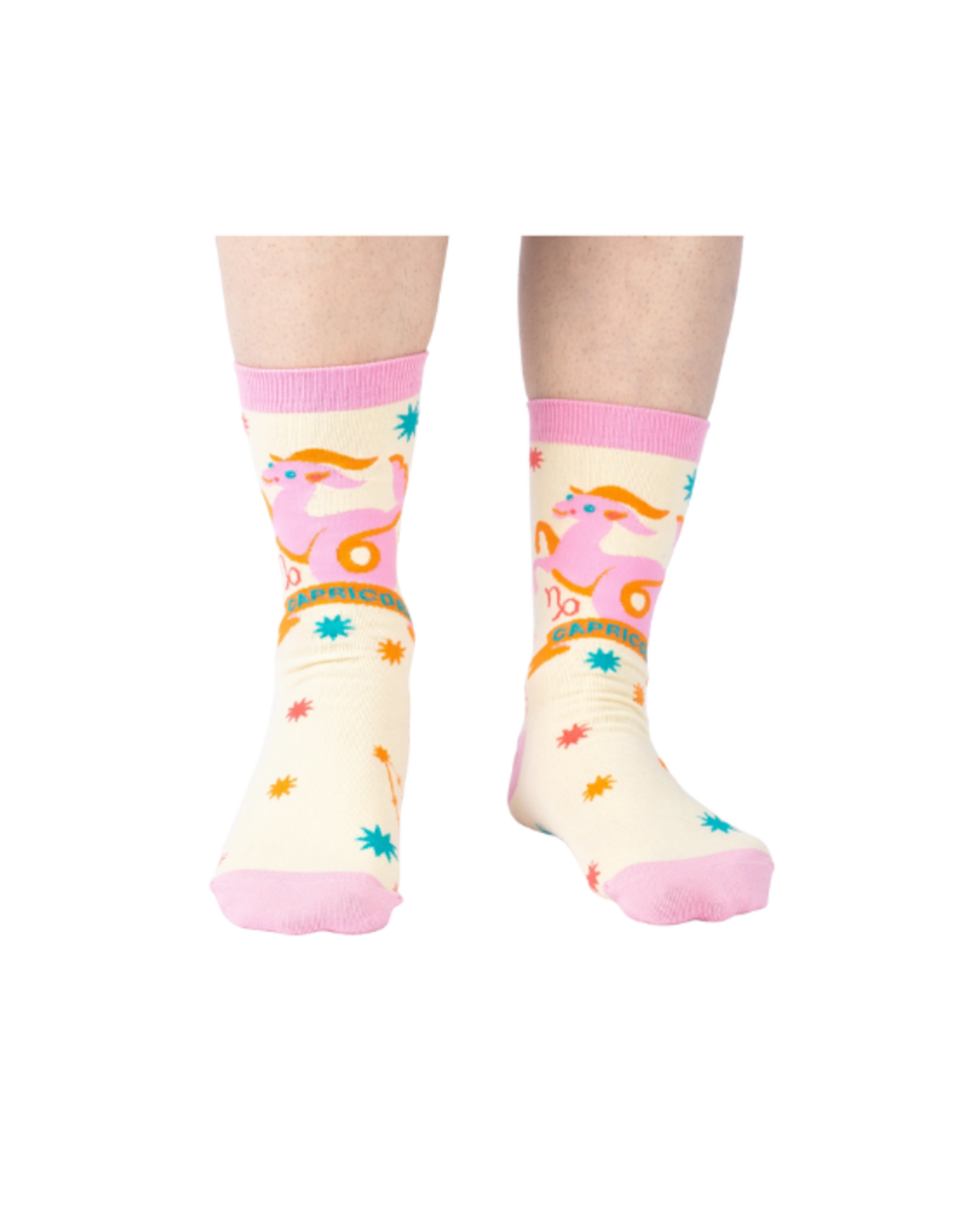 Sock It To Me Sock It To Me - Capricorn Greeting Card with Socks