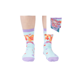 Sock It To Me Pisces Greeting Card with Socks