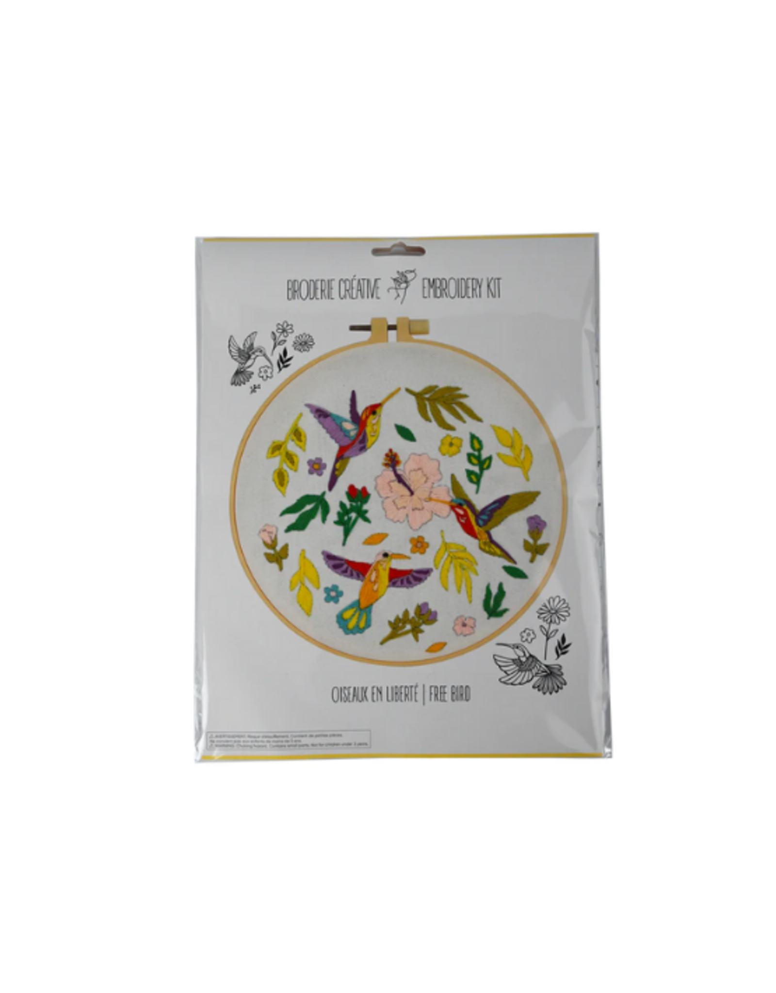 PBI Art PBI Art - Free Bird Embroidery Kit