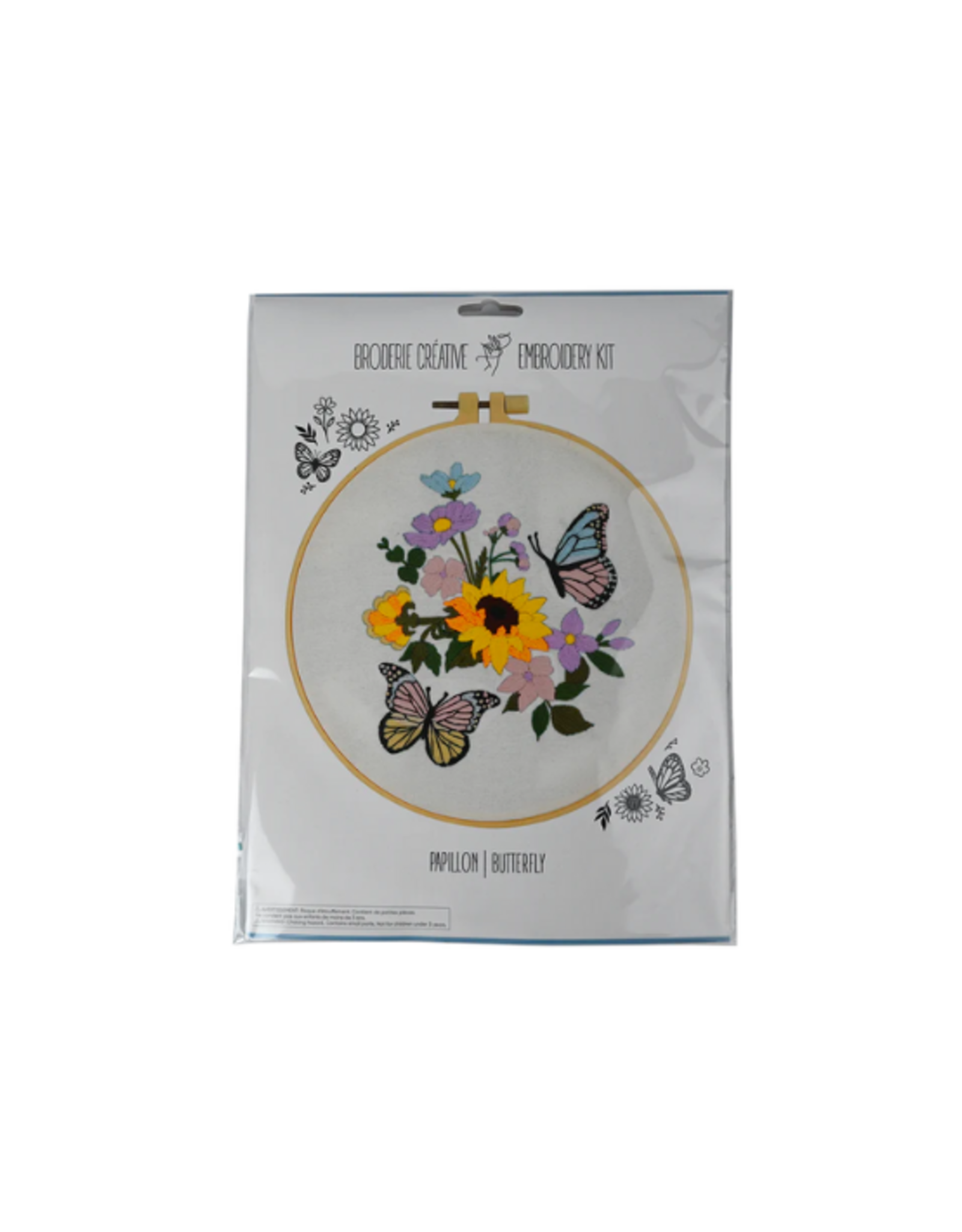 PBI Art PBI Art - Butterfly Embroidery Kit