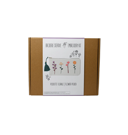 PBI Art Flower Pouch Embroidery Kit