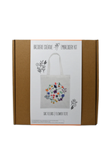 PBI Art PBI Art - Flower Tote Bag Embroidery Kit