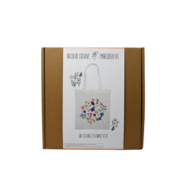 PBI Art Flower Tote Bag Embroidery Kit