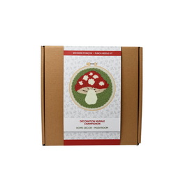 PBI Art Mushroom Home Décor Punch Needle Kit