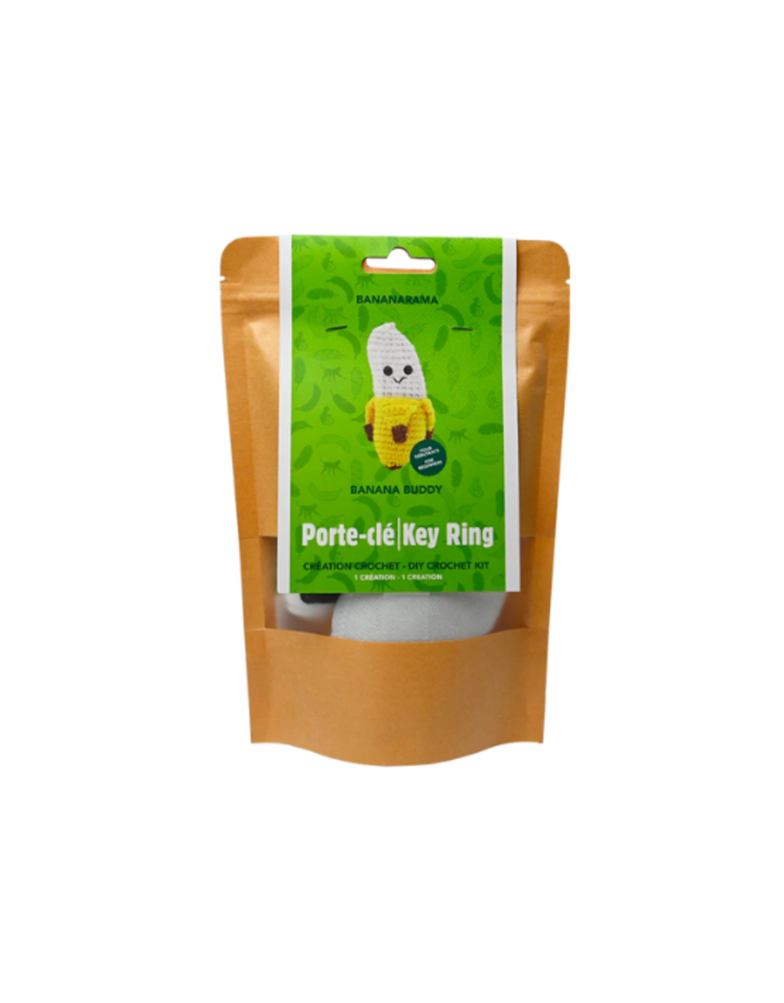 PBI Art PBI Art - Banana Buddy Key Ring DIY Crochet Kit