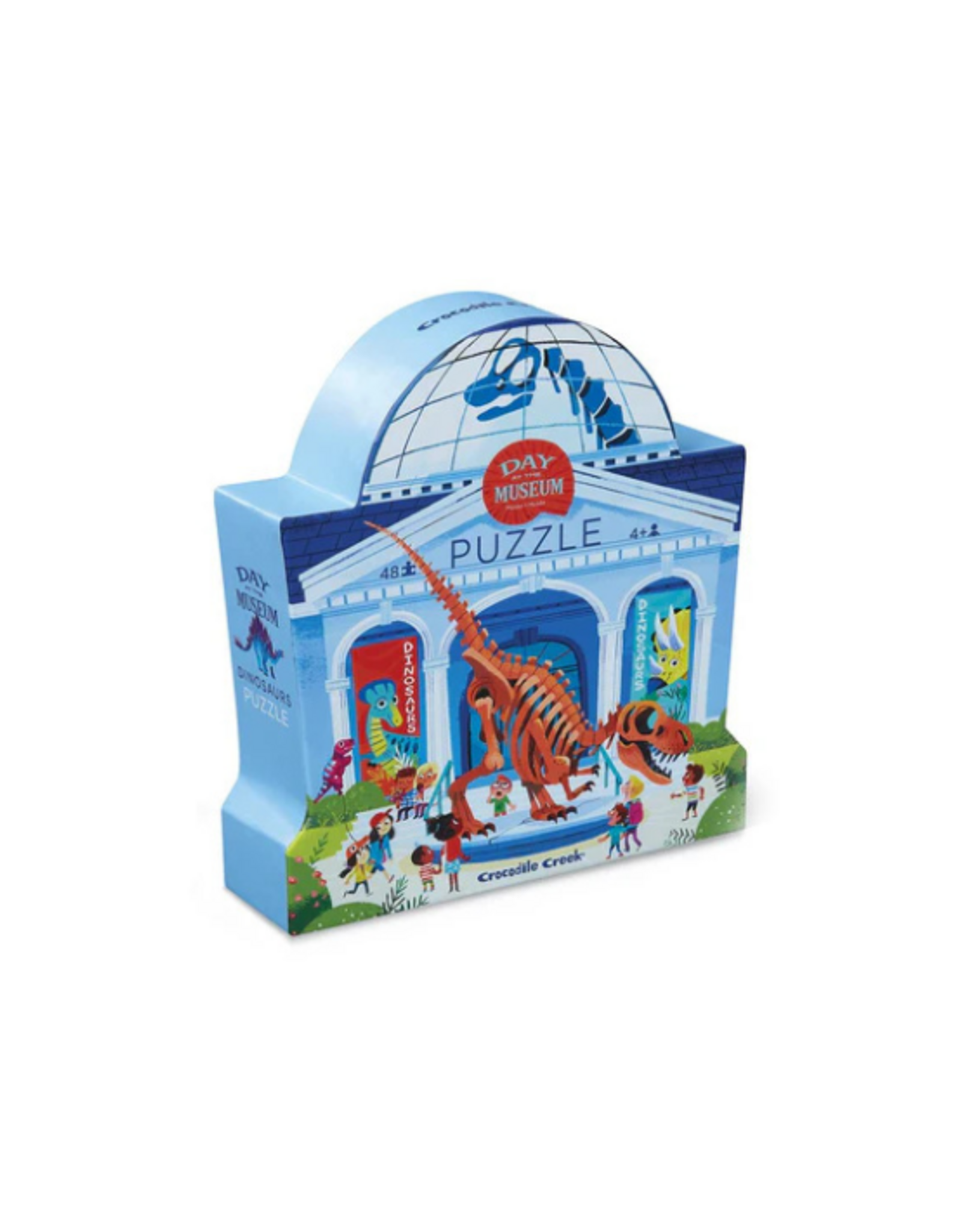 Crocodile Creek - Day at the Dinosaur Museum 48pcs