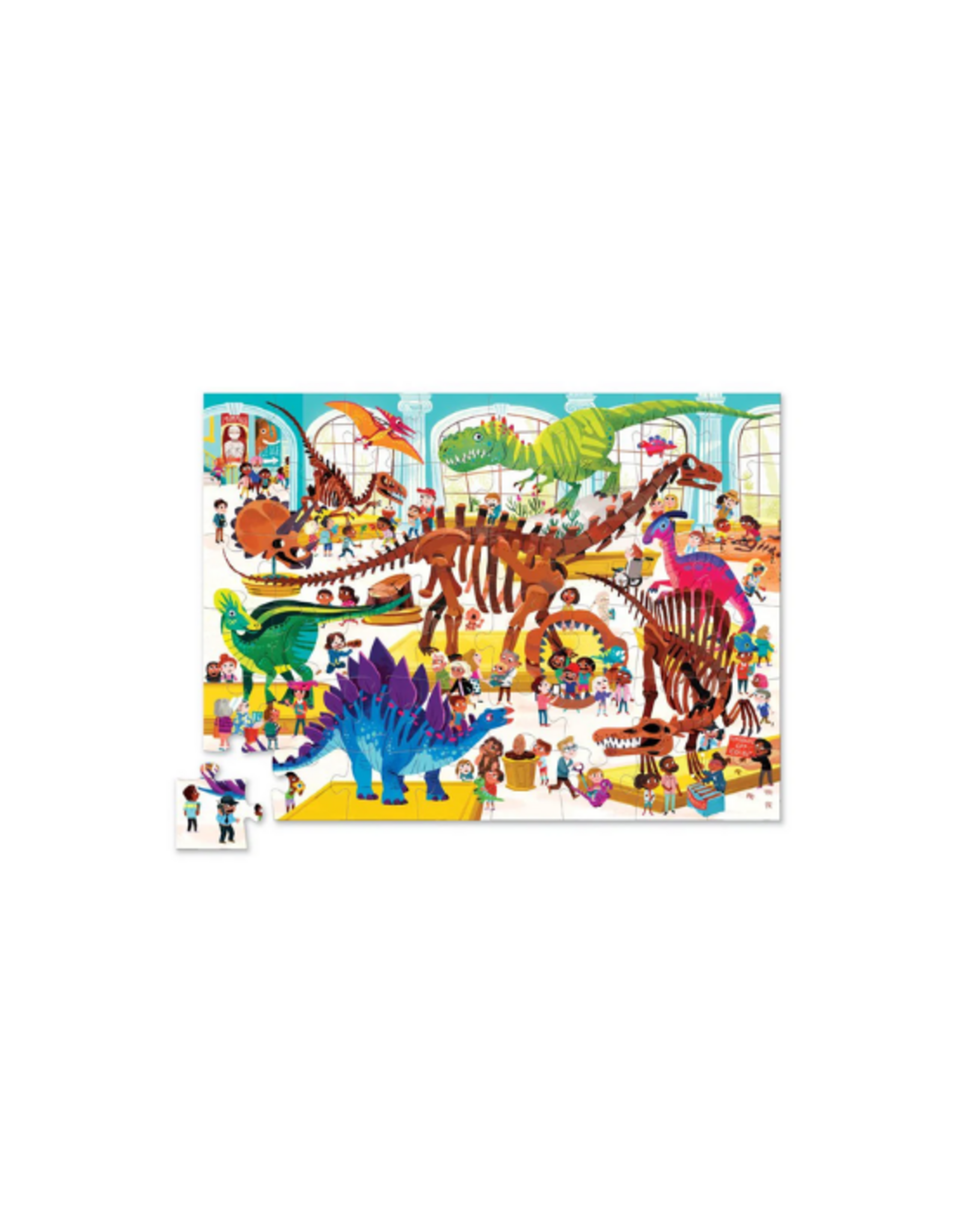 Crocodile Creek - Day at the Dinosaur Museum 48pcs