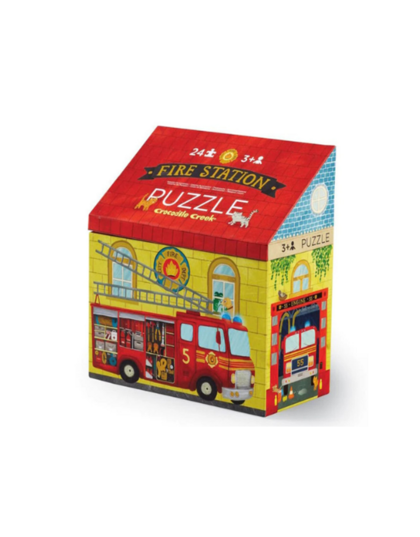 Crocodile Creek - Puzzle/Fire House 24pcs