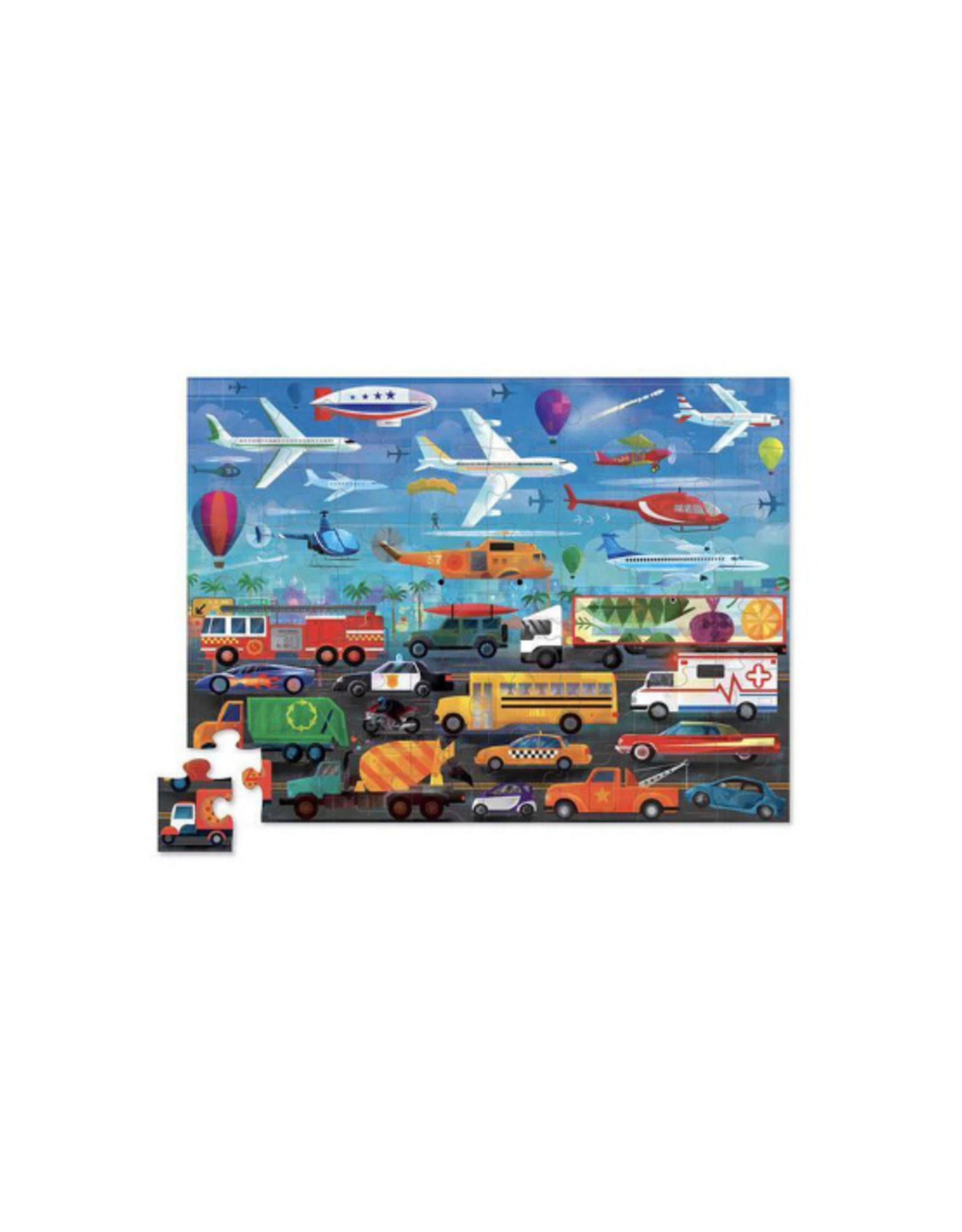 Crocodile Creek - Above & Below/Thing That Go 48pcs