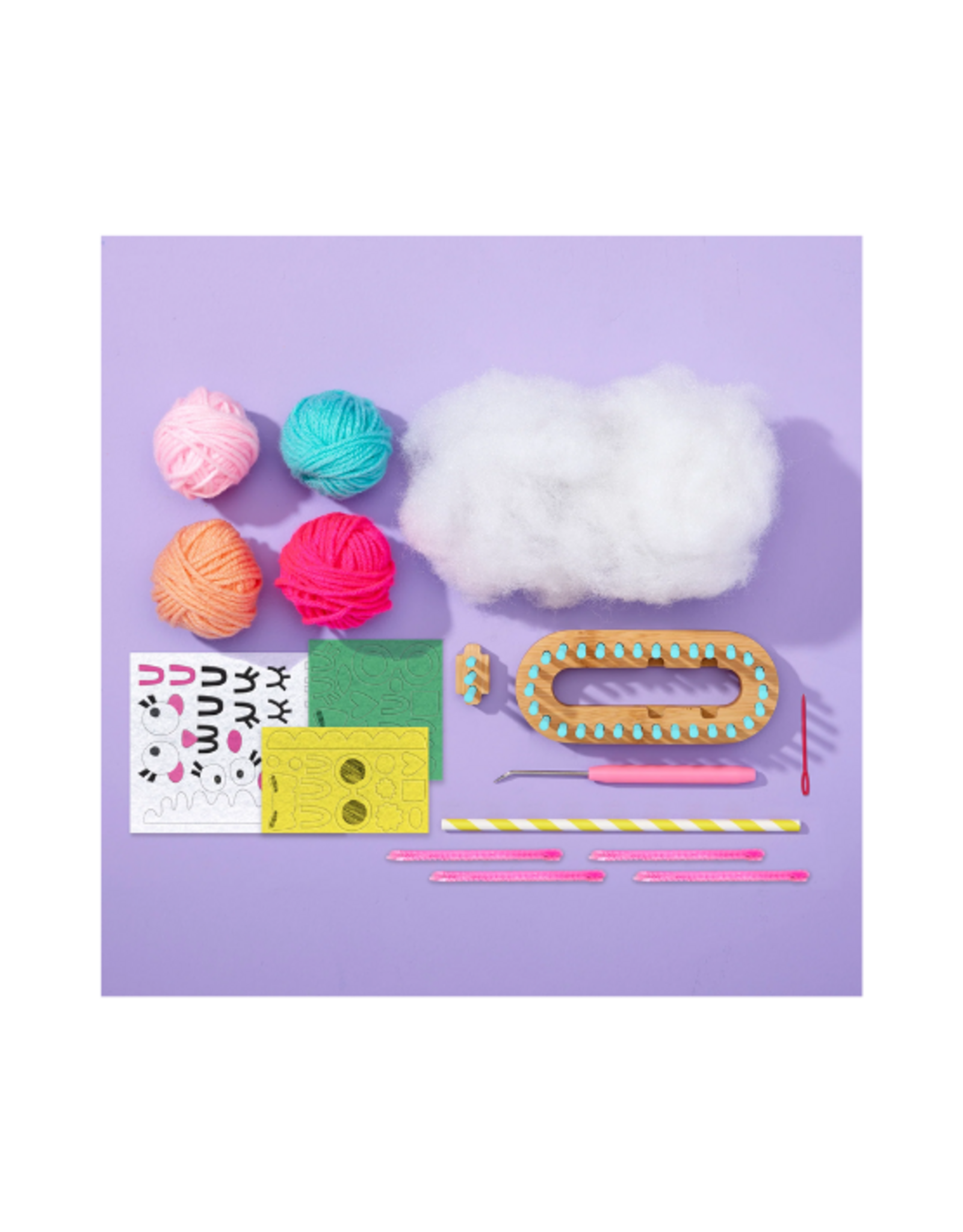 Bright Stripes Bright Stripes - Nimble Knitter Squishee Stuffies